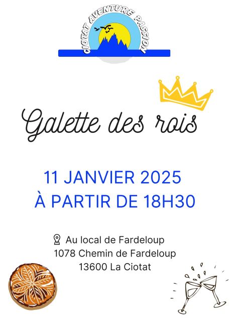 Invitation Galette des Rois 2025