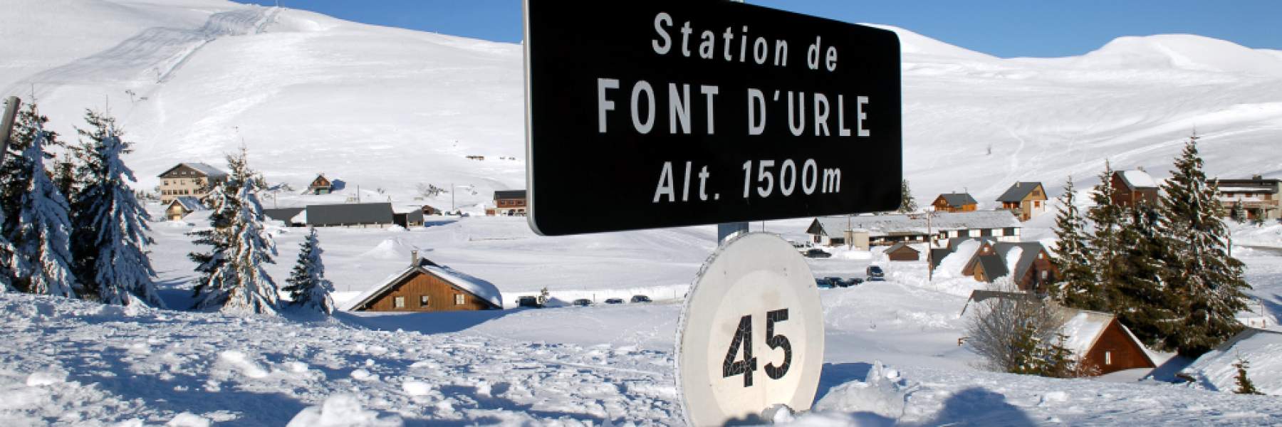 Font D'Urle (26 Vercors) sous la neige